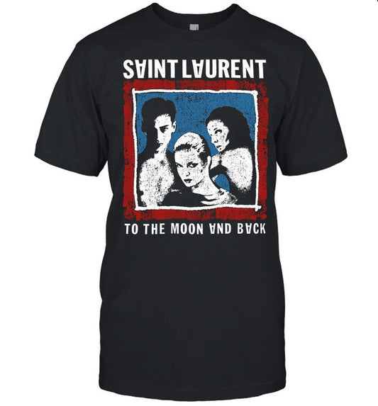 Saint Laurent Paris To The Moon And Back Shirt