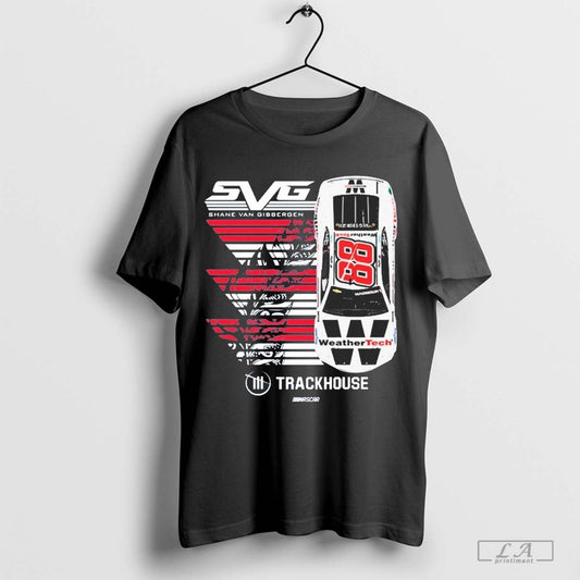 Shane van Gisbergen Trackhouse Racing Team Collection WeatherTech Cuisin Car T-shirt
