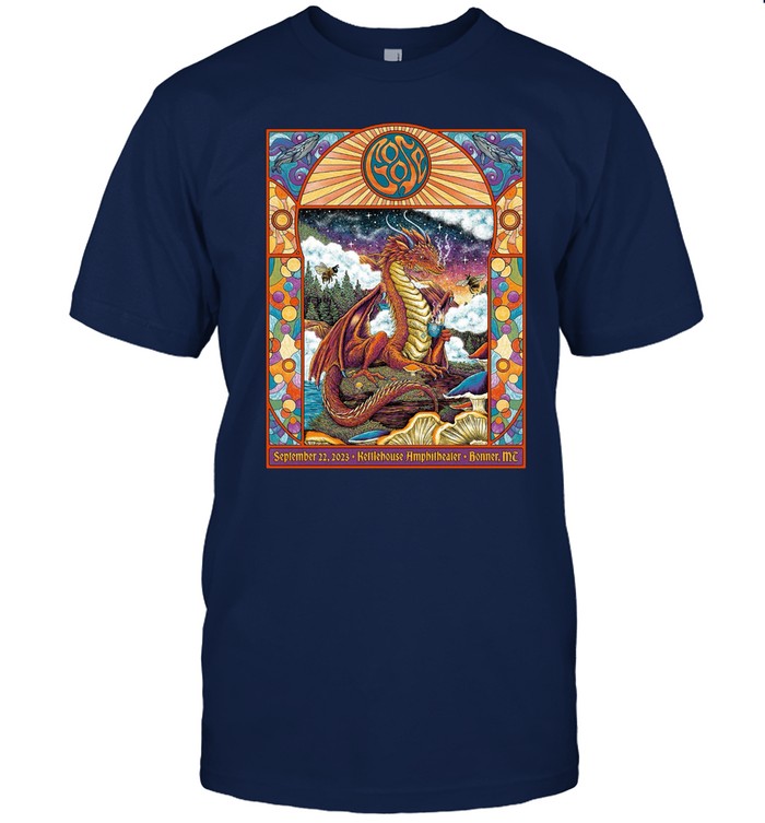 Goose Kettlehouse Amphitheater Bonner, MC Concert Sept 22, 2023 t shirt