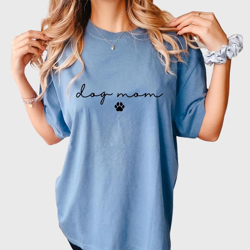 Dog Mom Shirt, Dog Mom T-Shirt, Dog Mom Shirts, Dog Mom Tee, Dog Mama Shirt, Dog Lover Gifts, Pet Lover T-shirt, Dog Owner Outfits, Dog Mama Clothing, Dog Mom Women Top