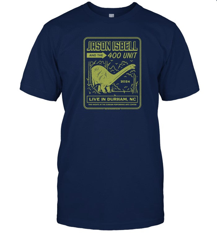 Jason Isbell And The 400 Unit Durham Performing Arts Center Show September 20-21 2024 Tee