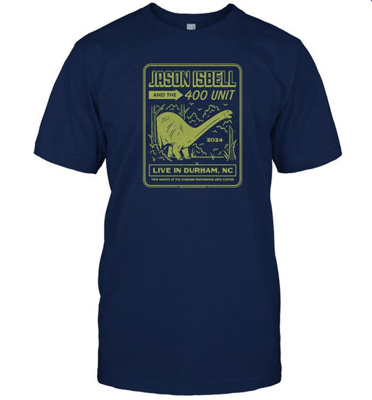 Jason Isbell And The 400 Unit Durham Performing Arts Center Show September 20-21 2024 Tee