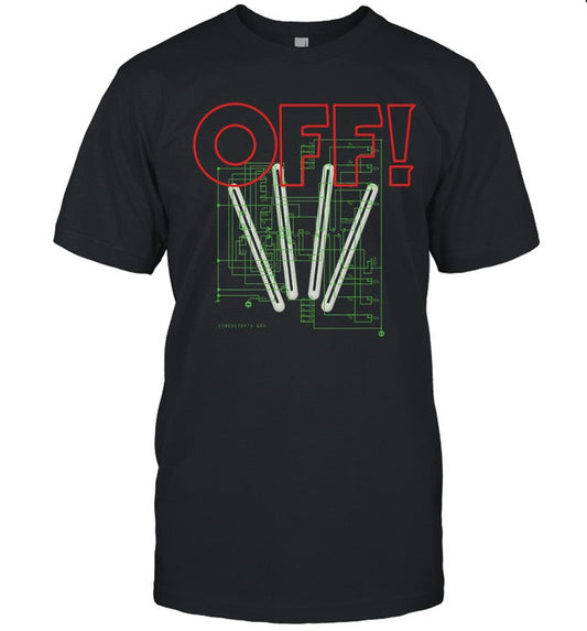 Circuitry's God Glow In The Dark Tee