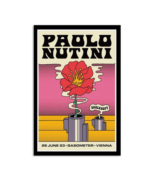 Limited Paolo Nutini Gasometer Vienna 6262023 Poster