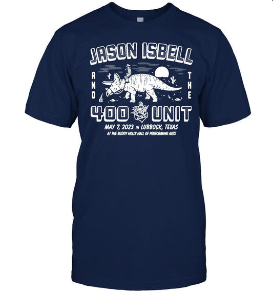 Jason Isbell and the 400 May 07 2023 Unit Lubbock, TX Tee