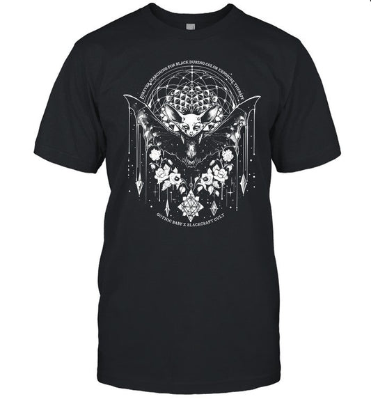 Gothic Baby X Blackcraft Forever Searching For Black During Color Exposure Therapy Tee