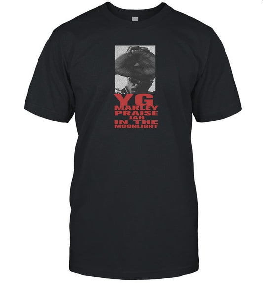 T Shirts YG Marley Praise Jah In The Moonlight Limited