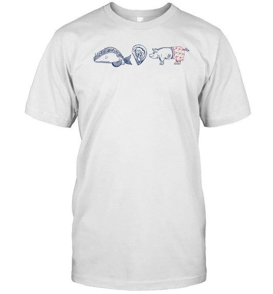 Shirt Fish Taco Oyster Ditch Ham Wallet