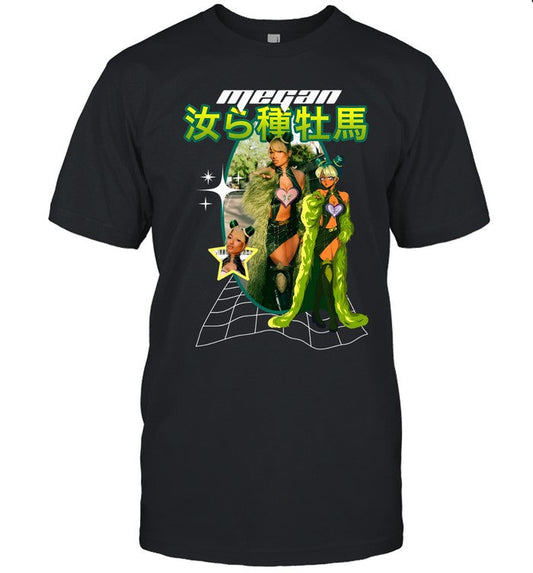 Kash Bone Meg's Bizarre Adventure Shirt