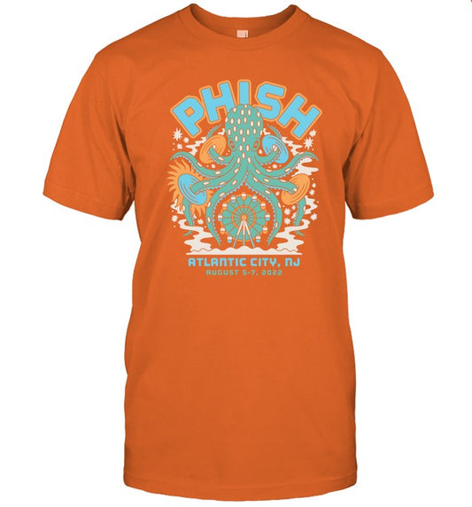 Phish Atlantic City NJ Tee