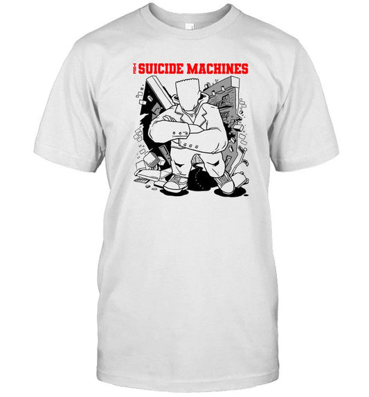 T-Shirt The Suicide Machines Gorilla Biscuits Rip Limited