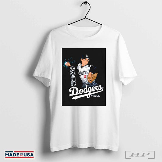Shohei Ohtani Ohtani Me Los Angeles Dodgers Anime T-Shirts