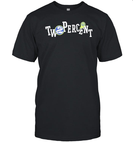 Chris Taylor Wearing Two Percent Shirt