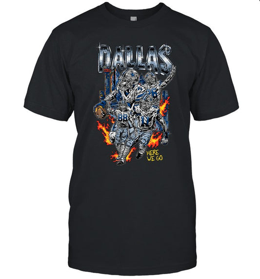 T-Shirts Dallas Cowboys Here We Go 2024