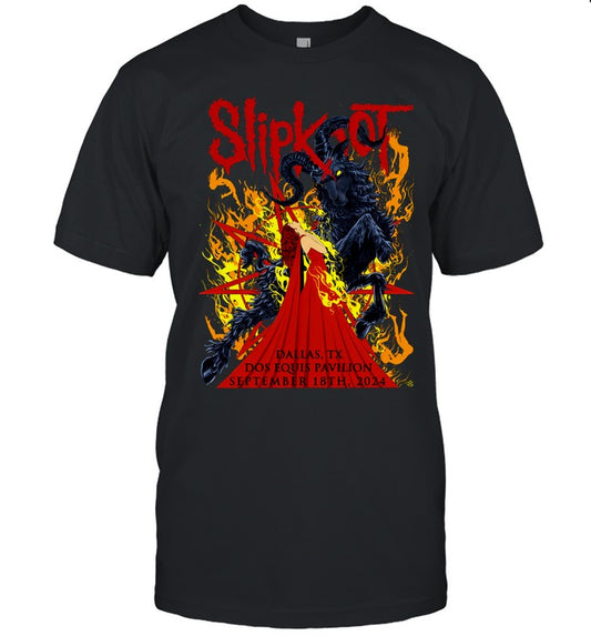 Slipknot September 18 2024 Tour Dallas T-Shirt