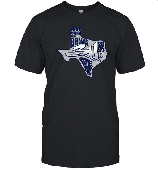 311 In Grand Prairie Tx On August 22 2024 Tour T Shirt