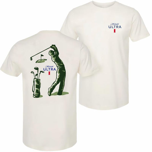Michelob Ultra - Golf T-shirt 2 Side - Styles For Every Taste - Extensive Size Options - One Style Fits All - Pick Your Color - Dynamic Prints
