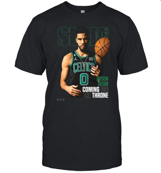 Jayson Tatum Slam Cover Coming For The Throne Shirt