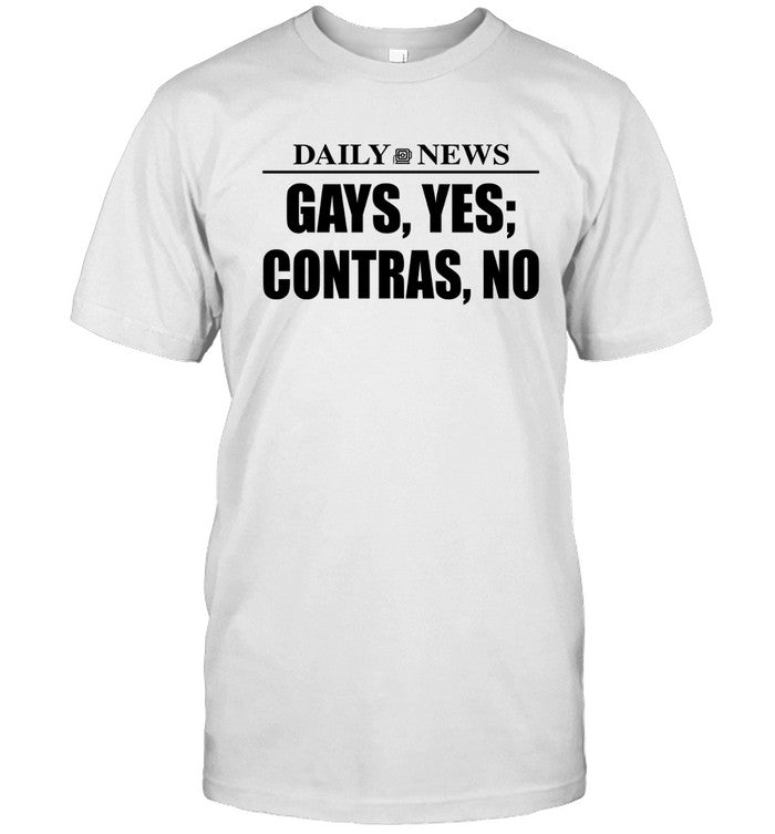 Hayley Williams Daily News Gays Yes Contras No Shirt