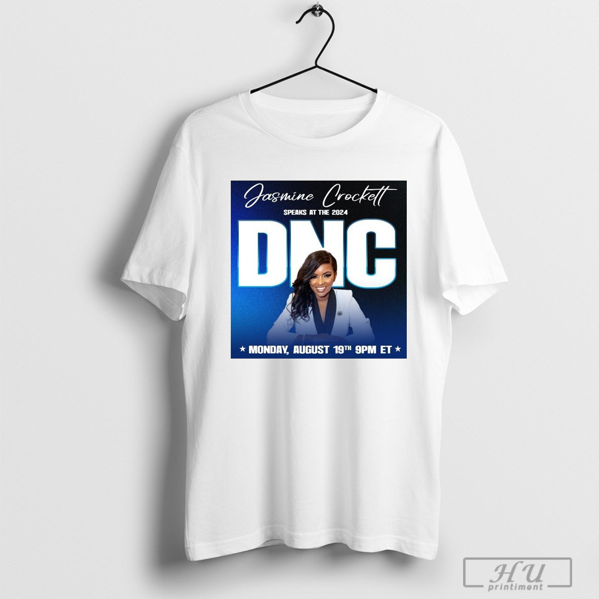 Poster Jasmine Crockett speaks at the DNC 2024 T-shirt