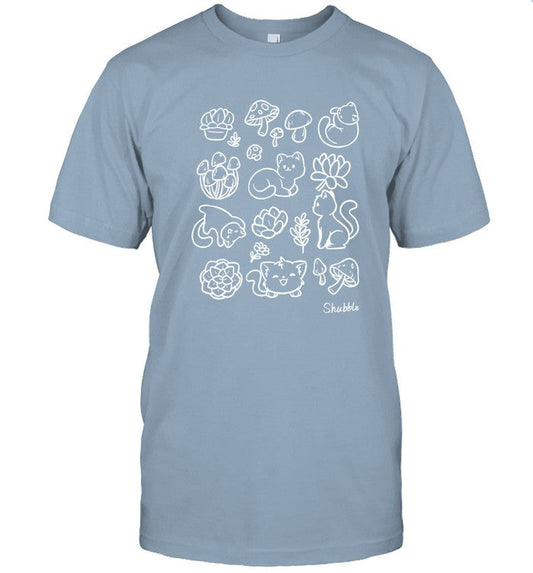 Shubble Cats & Plants T-Shirt