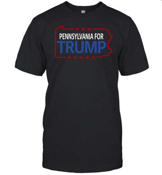 Scott Presler Wearing Pennsylvania For Trump 2024 Shirt