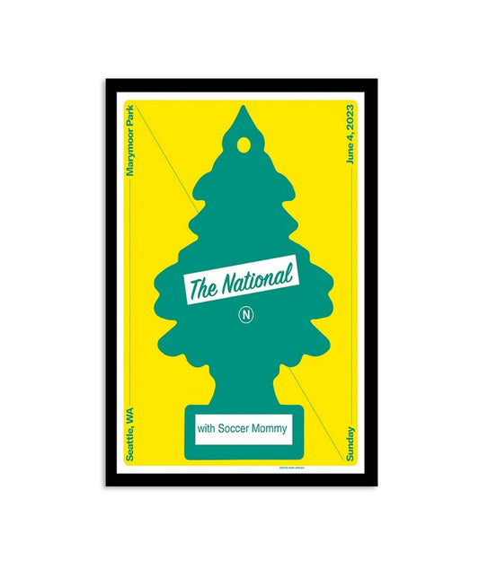 Poster The National Marymoor Park Seattle WA 06042023 Limited