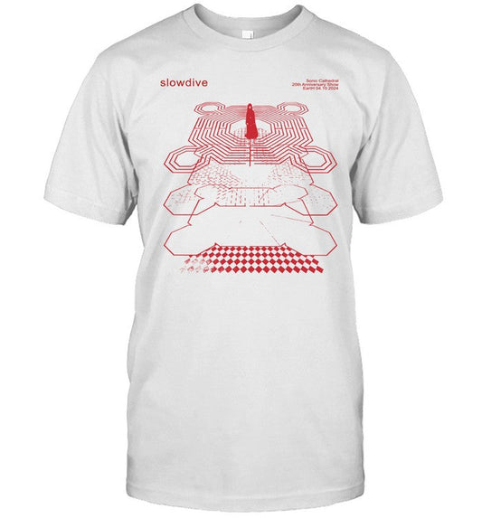 Slowdive Sonic Cathedral 20th Anniversary Show 2024 Hot T-Shirt