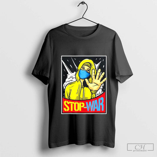 Stop War Ukraine Russia T-Shirt