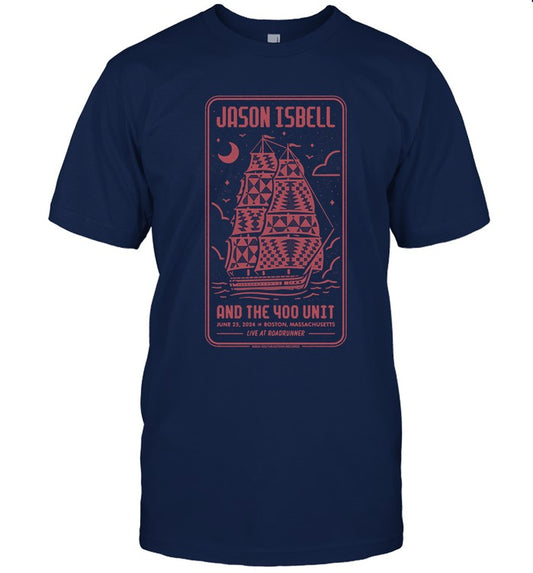 Jason Isbell & The 400 Unit Jun 25, 2024 Boston, Ma Shirt