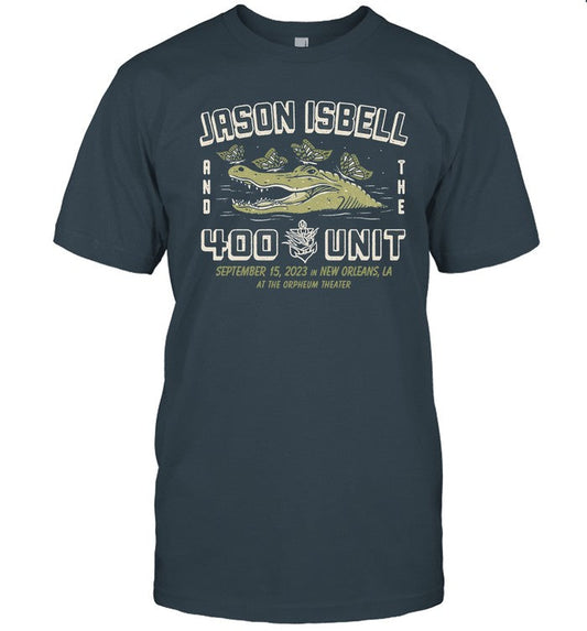 Jason Isbell And The 400 Unit Orpheum Theater September 15, 2023 Concert Shirt