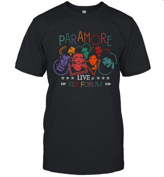 Limited Paramore Live At Fia Forum Shirt