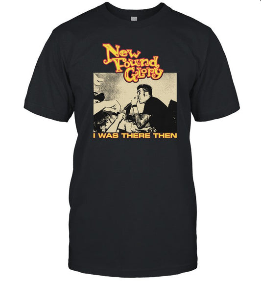 New Found Glory I Was There Then Black T-Shirt
