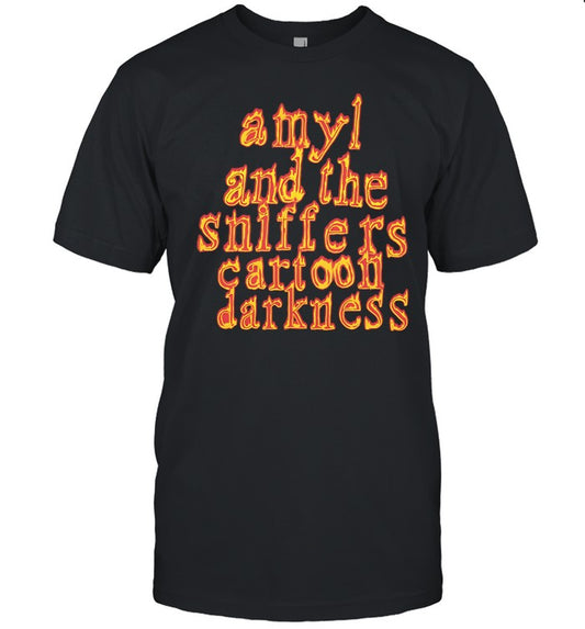 2024 Amyl And The Sniffers Cartoon Darkness T-Shirt