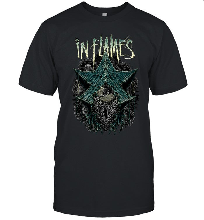 In Flames The Wheels Turn 2024 New Tee