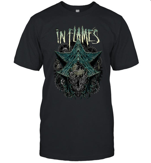 In Flames The Wheels Turn 2024 New Tee