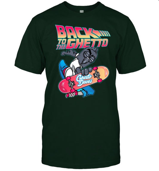 Back to the grind Ghetto-Doves Tee
