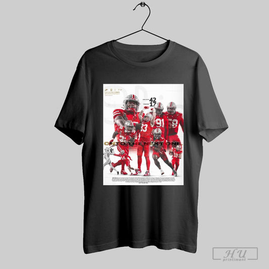 Poster Ohio State Buckeyes 42 17 Tennessee Vols Onto The Next One Our Culture Is Fight Signature