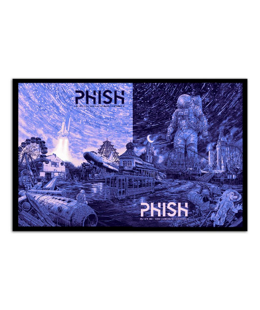 July 11 12, 2023 Phish Orion Amphitheater Huntsville, Alabama Poster