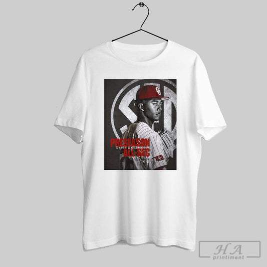 Preseason All Sec Second Team Oklahoma Sooners Kyson Witherspoon Poster T Shirt
