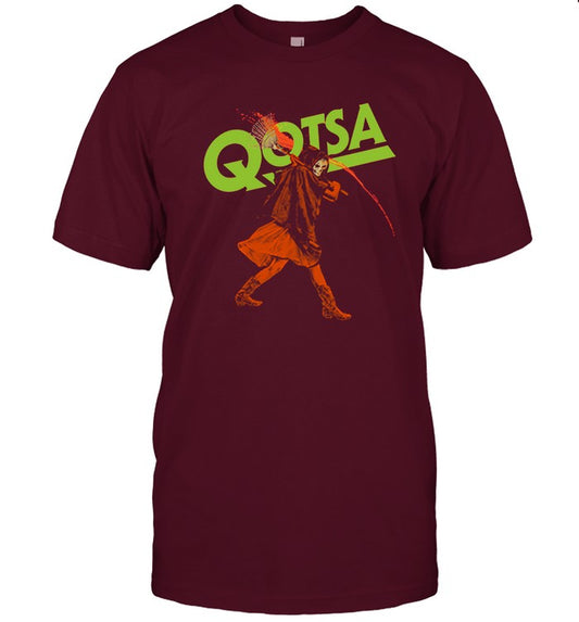 Queens Of the Stone Age In Times New Roman Glow Crewneck T-Shirt