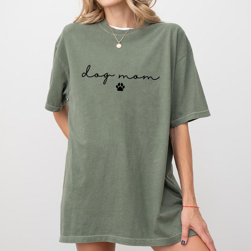 Dog Mom Shirt, Dog Mom T-Shirt, Dog Mom Shirts, Dog Mom Tee, Dog Mama Shirt, Dog Lover Gifts, Pet Lover T-shirt, Dog Owner Outfits, Dog Mama Clothing, Dog Mom Women Top