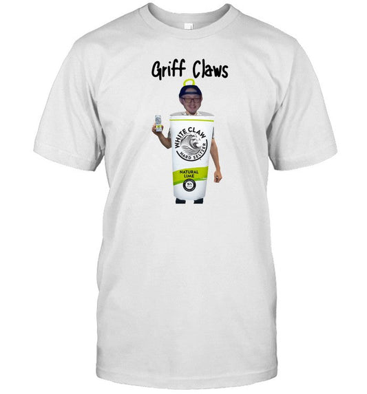 Eunizzz Griff Claws White Claw Hard Seltzer Natural Lime Shirt