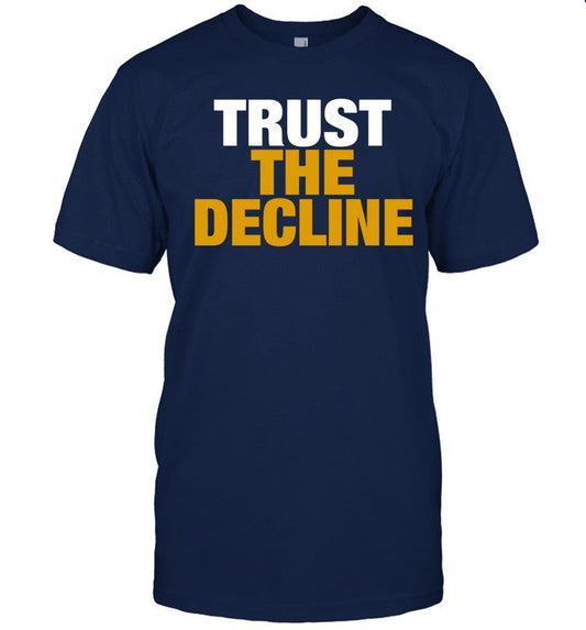 Oklahoma x WVU Trust the Decline Shirt