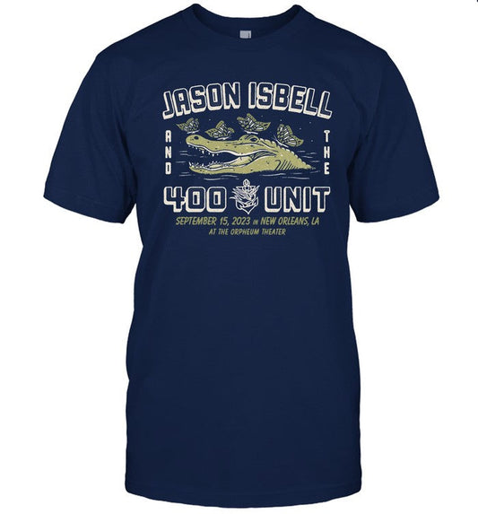Jason Isbell & The 400 Unit Tour at Orpheum Theater Sept 15, 2023 Shirt