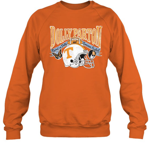 Dolly Parton Raised On Dolly & Tennessee Football Smoke Sweatshirt