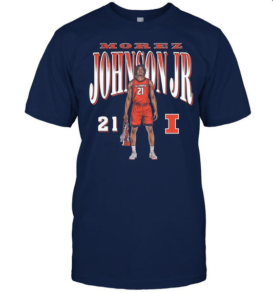 Limited Morez Johnson Jr 21 Shirt