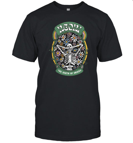 Neoni The Death Of Daisies Skeleton Shirt