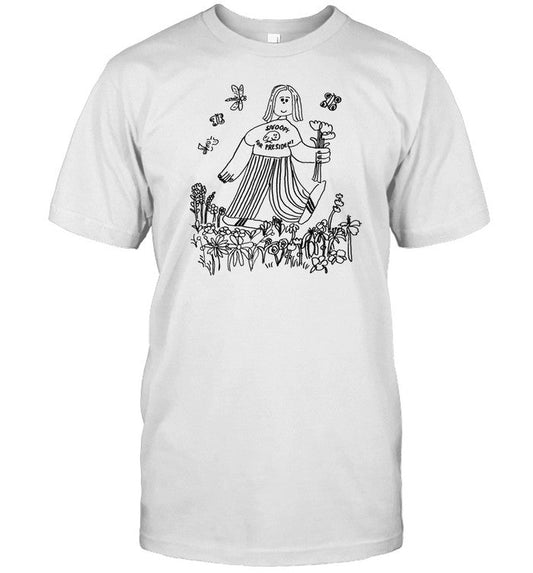 Sandw1tch Store Walking With Flowers Shirt