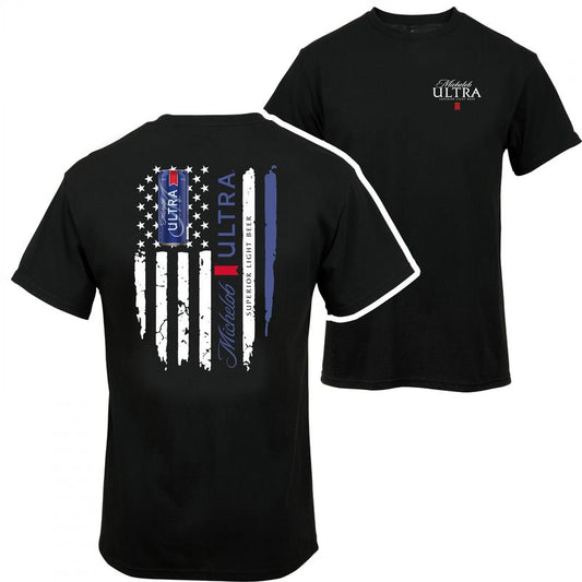 Michelob Ultra Superior Light Beer T-shirt - 2 Side - Adventure Ready - Non-gender Specific - Fashion For All Tastes - Colorful Varieties - From Small